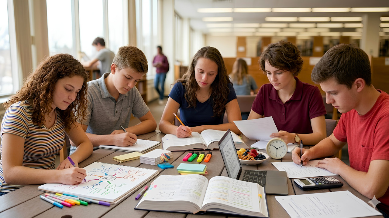 Tips For Helping Your Teenager Develop Their Study Strategy